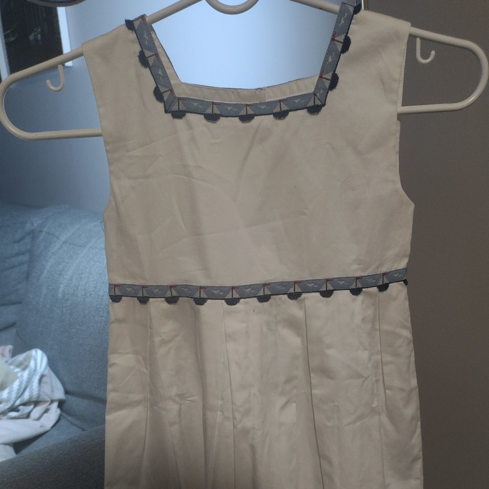 Rachel Riley girls preppy dress NWT Size 5